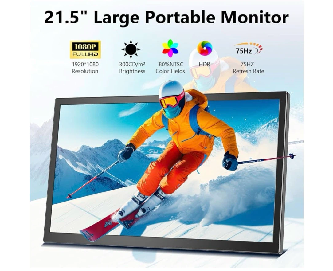 21.5 inch Portable Monitor FULL HD - photo 2