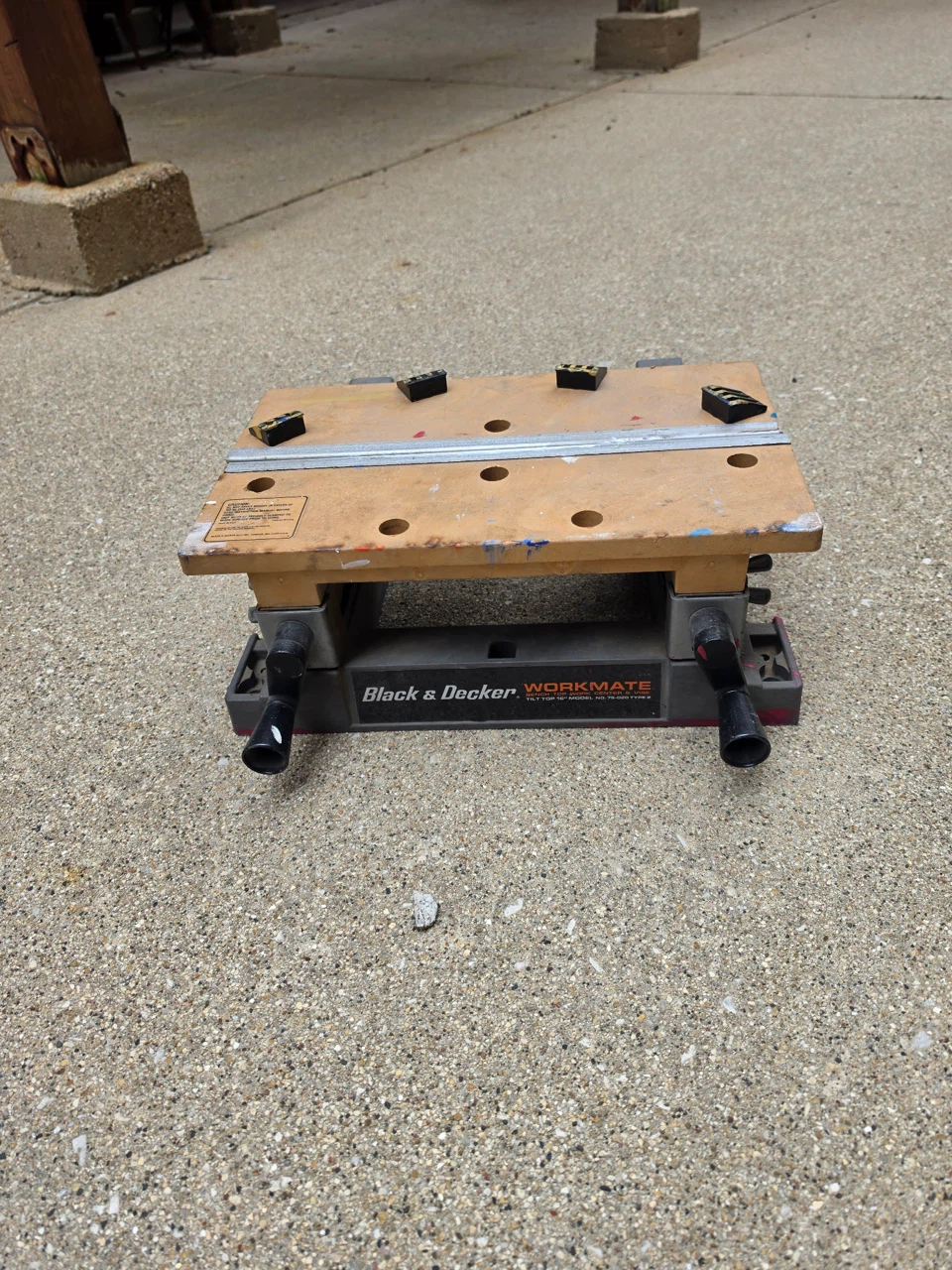 Black & Decker Workmate 16 inch bench top work center - photo 2