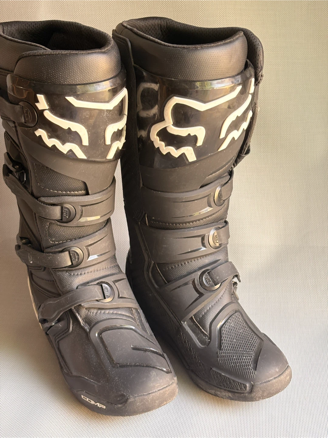 Fox Comp Adult Motocross Boots Black Size 9 - photo 2