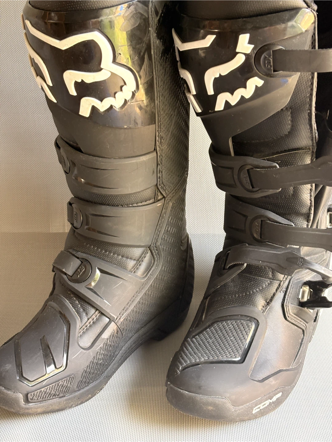 Fox Comp Adult Motocross Boots Black Size 9 - photo 4