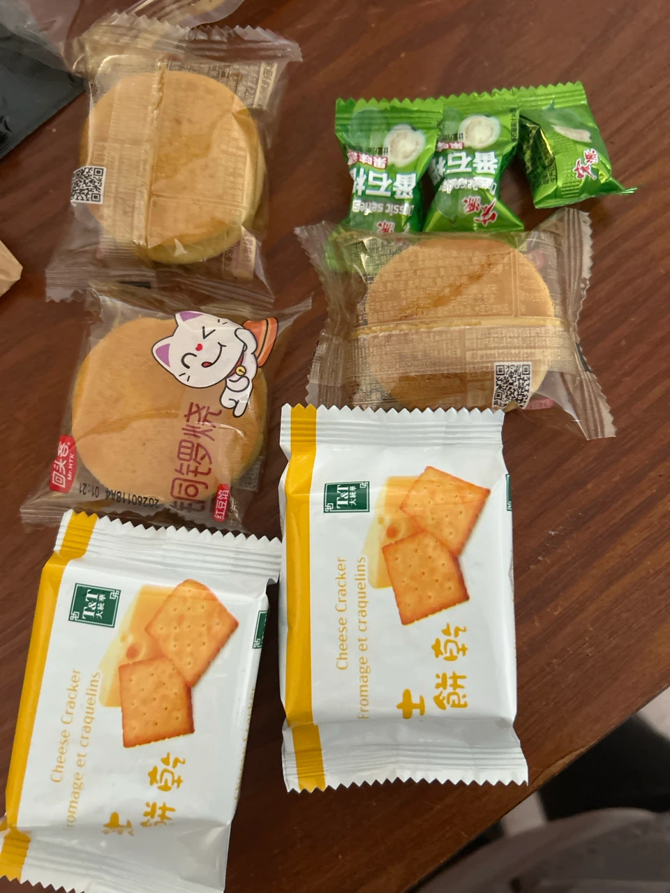 Assorted T&T and Mr. HTK Snacks