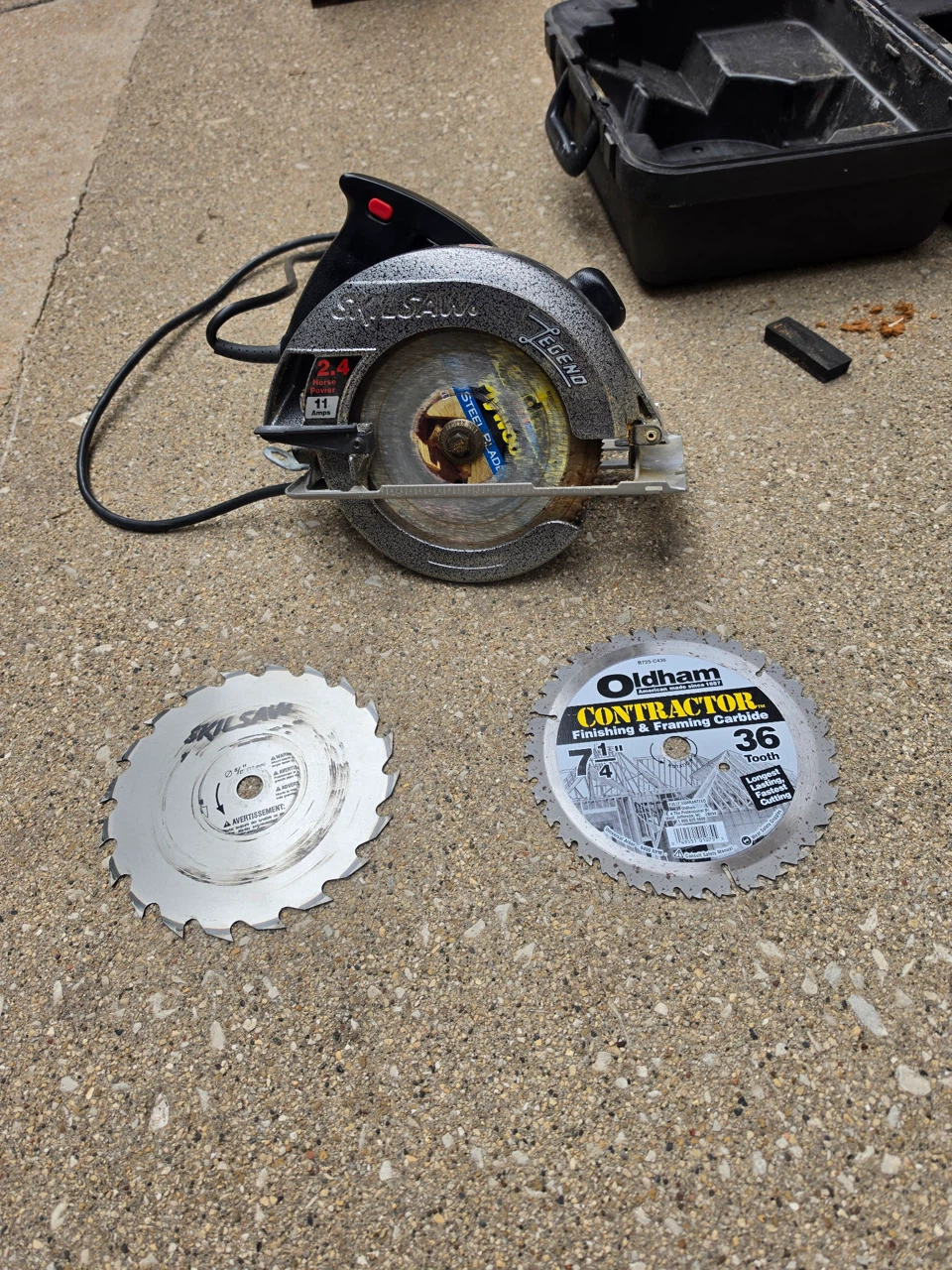 Skil Skilsaw Legend Circular Saw with Case - photo 2