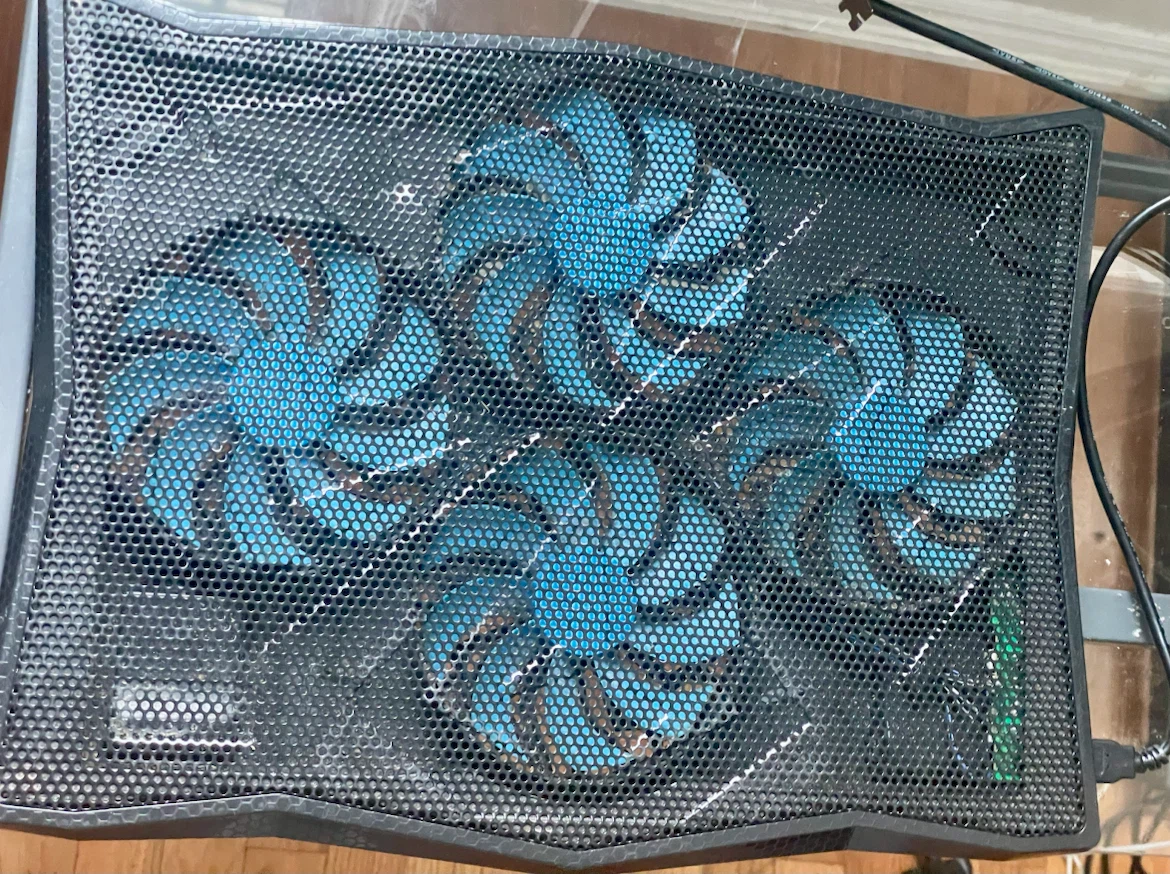 Laptop Cooling Pad with 4 Fans