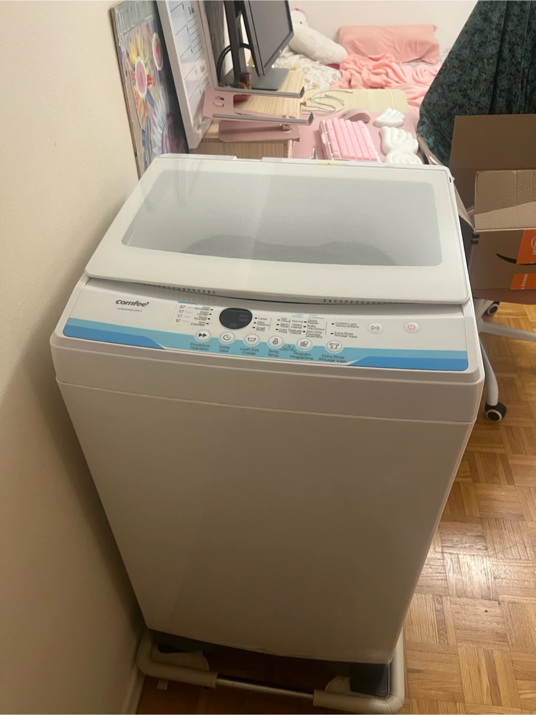 Comfee Portable Washing Machine CV18DPWBLORCO
