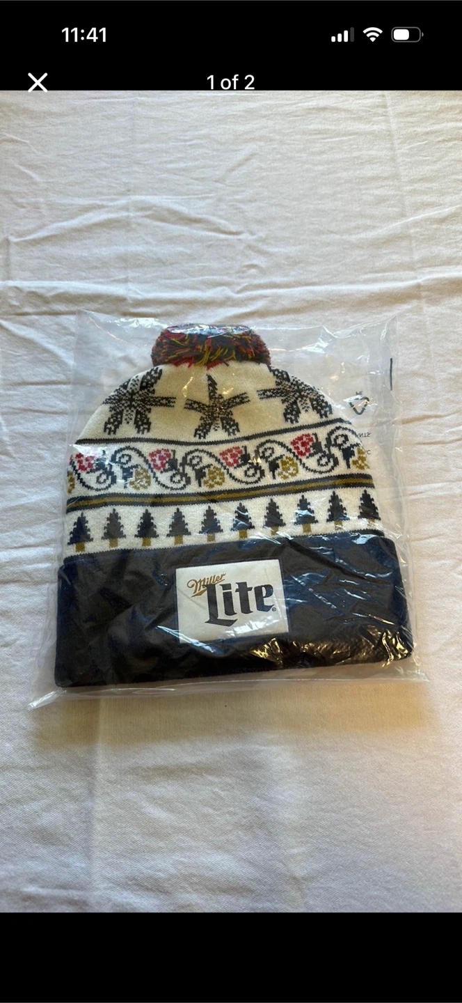 Miller Lite Brand New Toque Hat