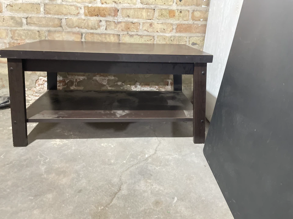 Dark Brown Coffee Table - photo 3