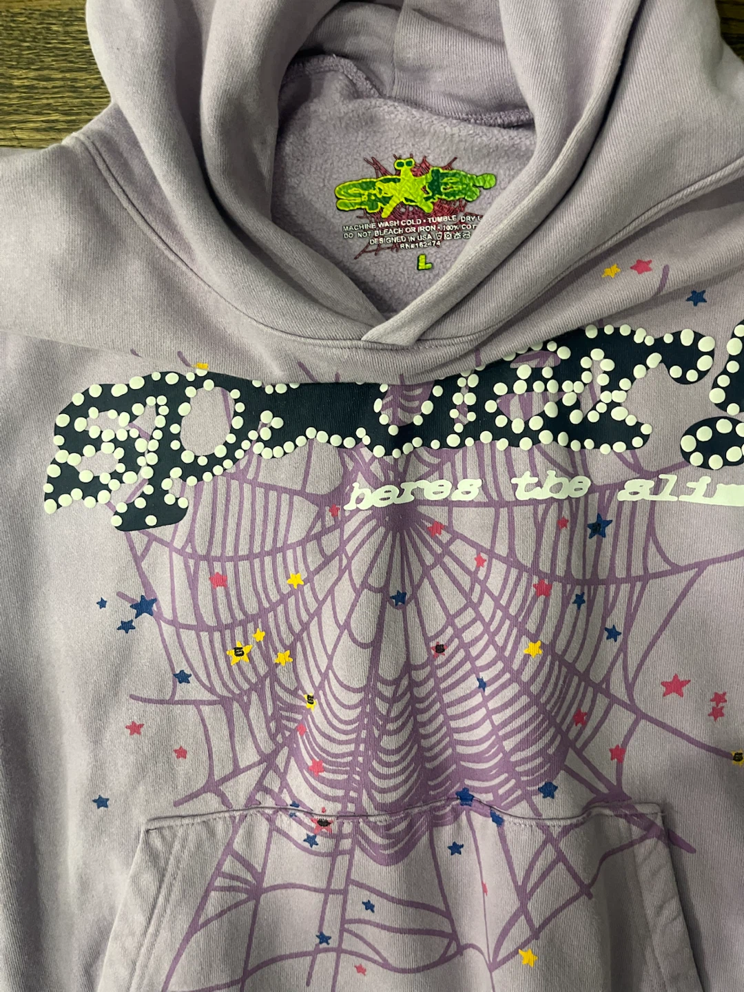 SP5DER Hoodie - Light Purple - photo 2