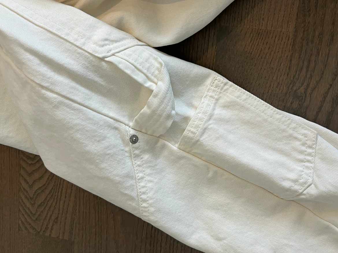 🏈 BDG Urban Outfitters White bella Carpenter Jeans - photo 4