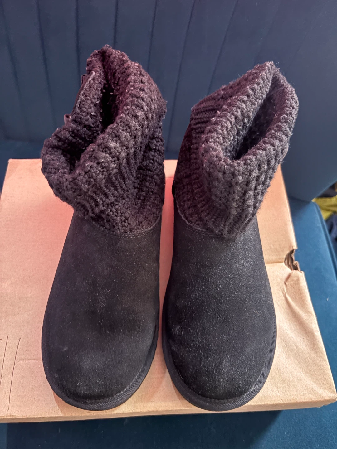 UGG Classic Solene Mini Boots Black