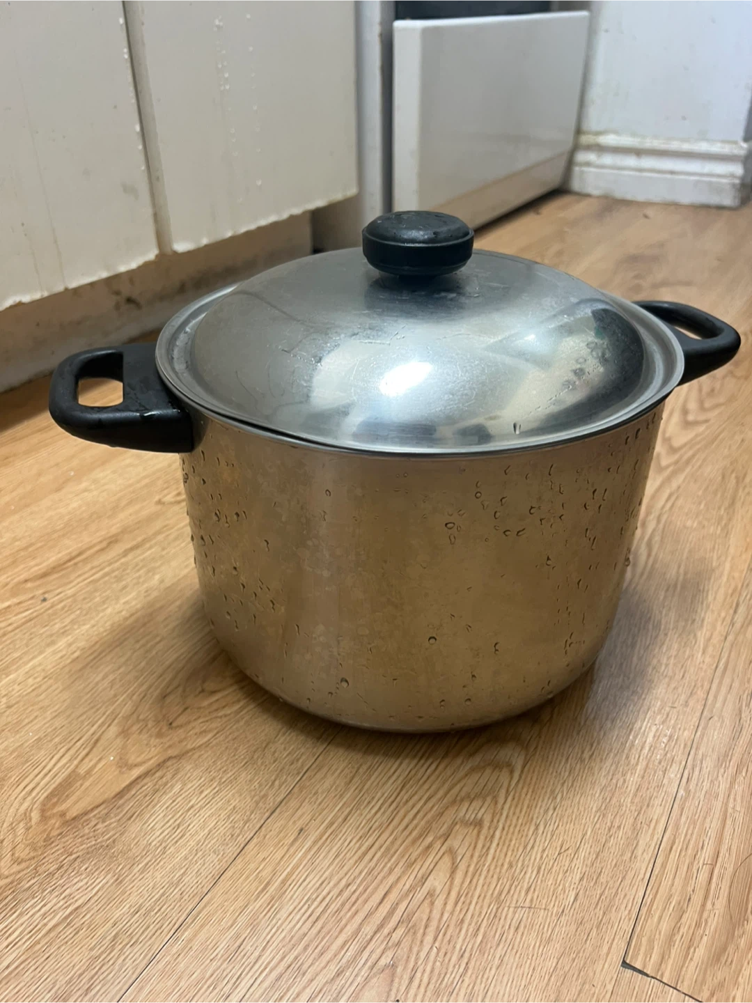 Large Stainless Steel Stock Pot with Lid - photo 4