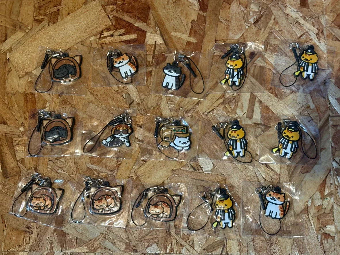 15 party favours kitty Cat keychains Set 🏈