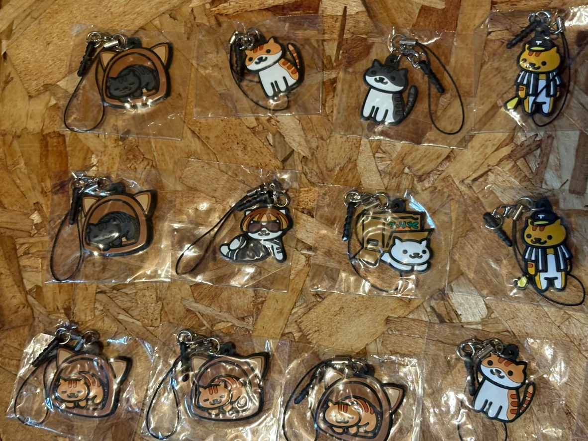 15 party favours kitty Cat keychains Set 🏈 - photo 2