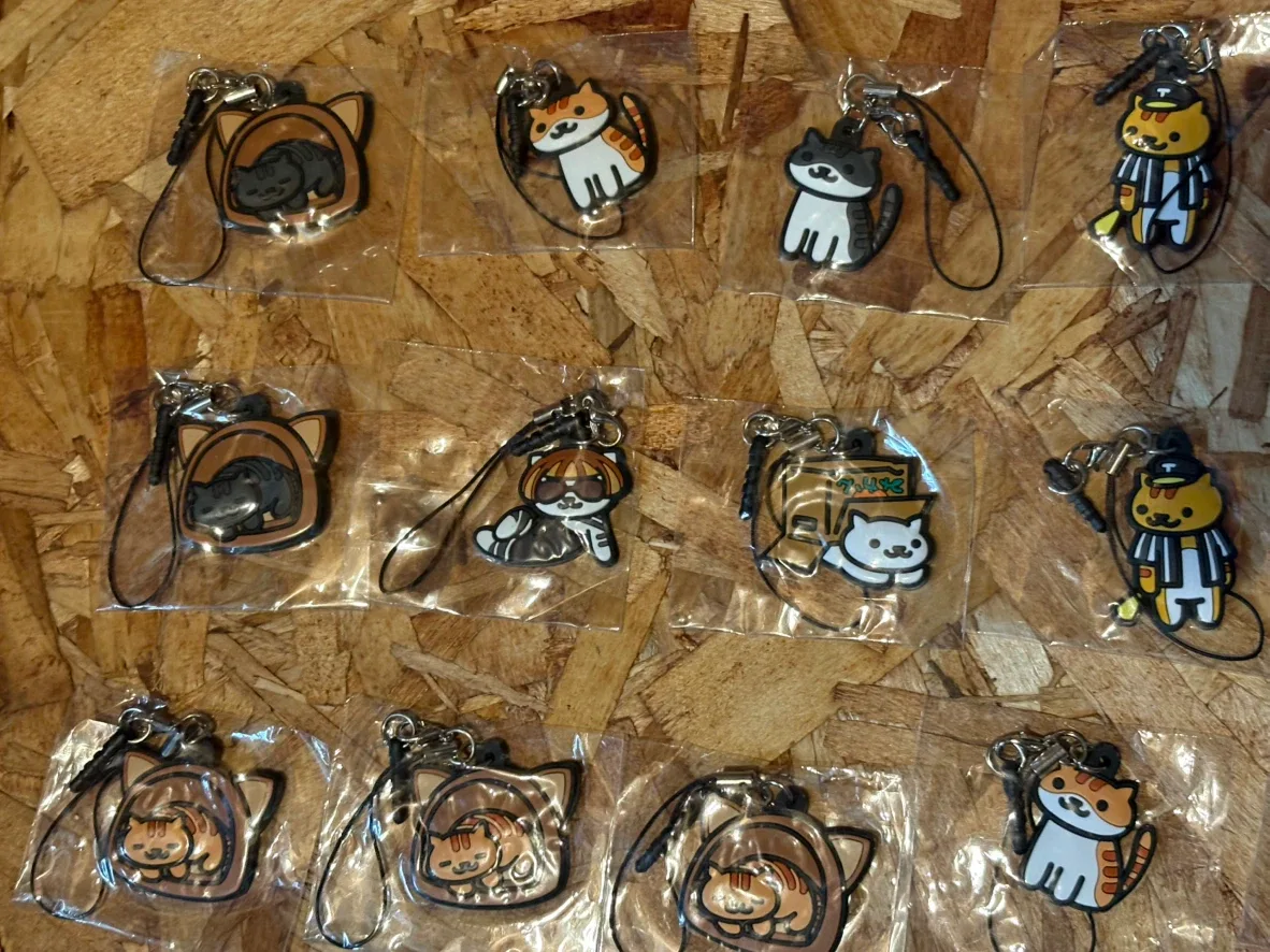 15 party favours kitty Cat keychains Set 🏈 - photo 2