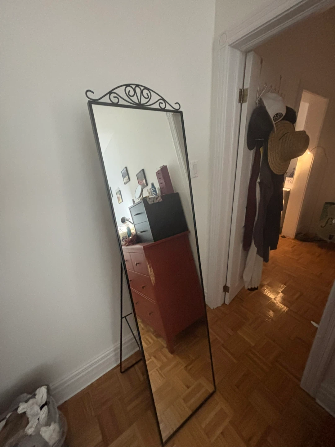 Black Standing Floor Mirror