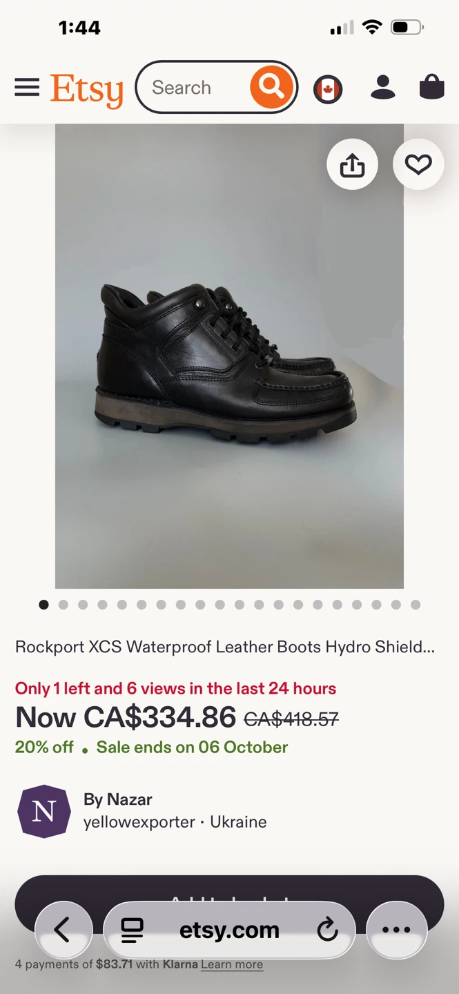 Rockport XCS Waterproof Leather Boots - photo 2
