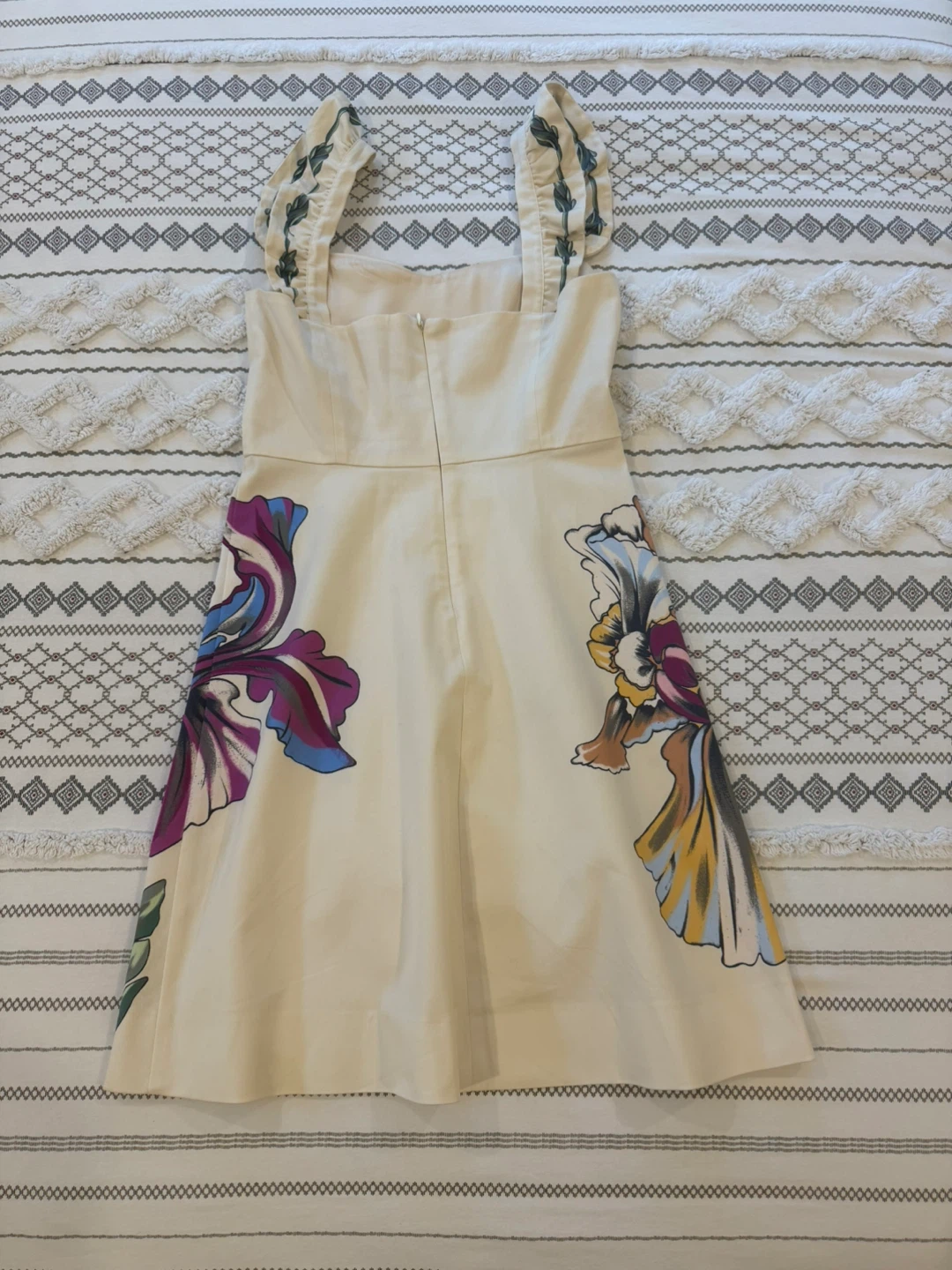 🏈 La DOBLEJ Gingerbread Floral Print Mini Dress - photo 3
