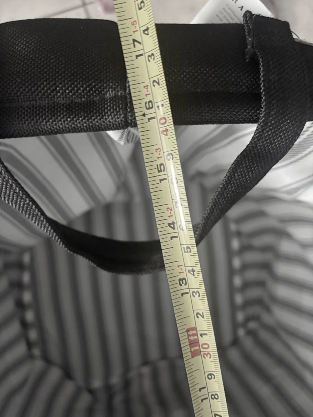 Rae Dunn Lavage Laundry Hamper - photo 2