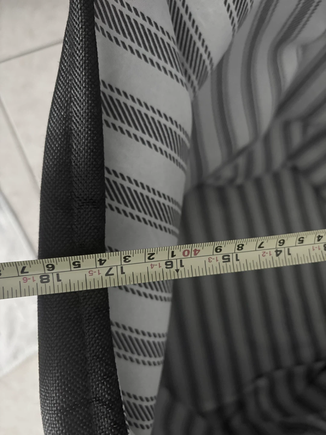 Rae Dunn Lavage Laundry Hamper - photo 3