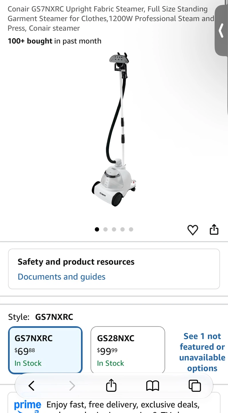 Garment Steamer - Conair