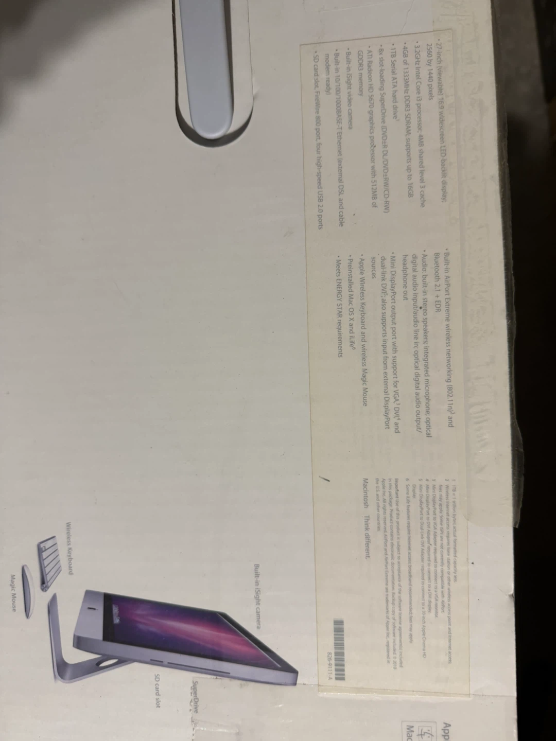 Apple iMac 27-inch desktop 🏈 - photo 2