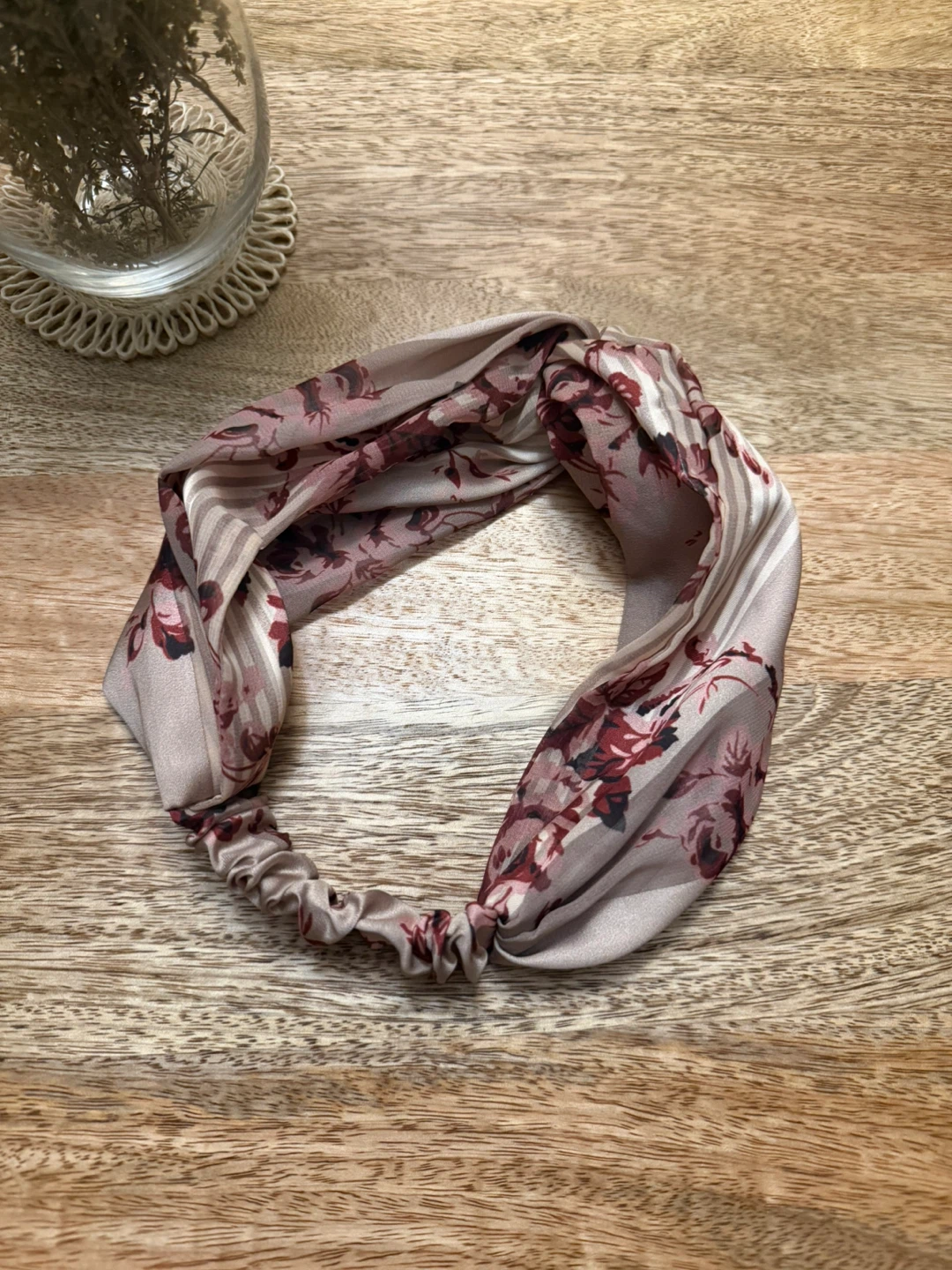 🏈 Anthropologie Adenne Knotted Headband - Vintage Floral - photo 4