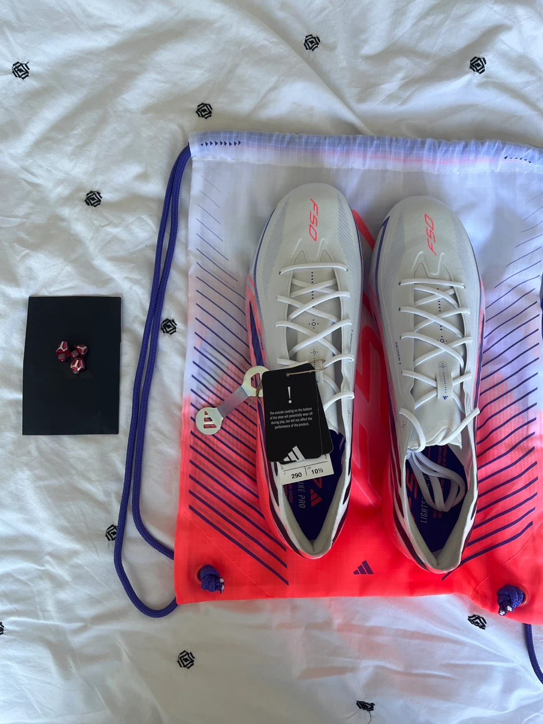 Soft Ground Adidas F50 Hyperfast Elite Soccer Cleats - photo 2