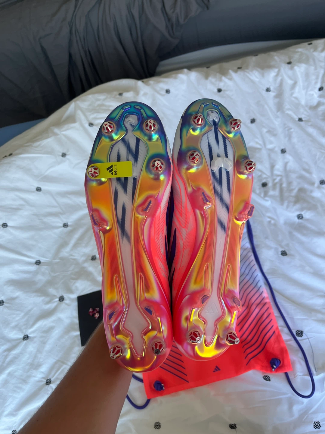 Soft Ground Adidas F50 Hyperfast Elite Soccer Cleats - photo 3