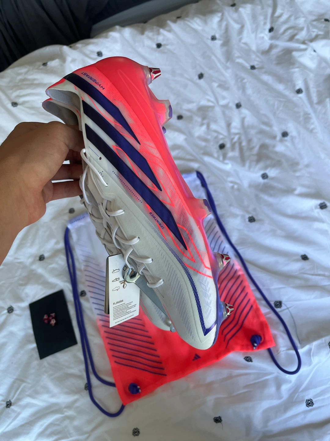 Soft Ground Adidas F50 Hyperfast Elite Soccer Cleats - photo 4