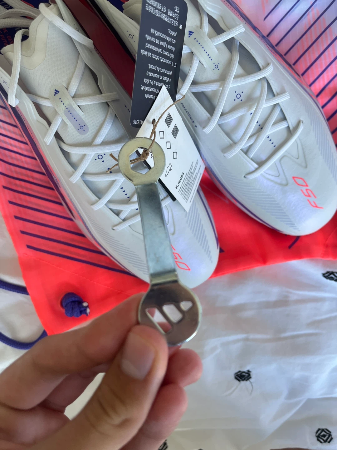 Soft Ground Adidas F50 Hyperfast Elite Soccer Cleats - photo 5