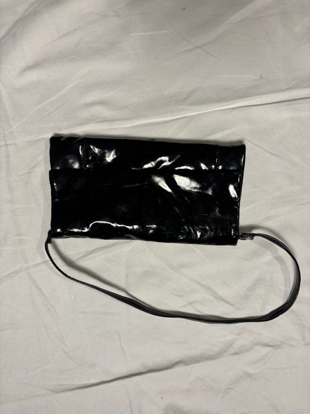 Black Patent Clutch Bag - photo 4