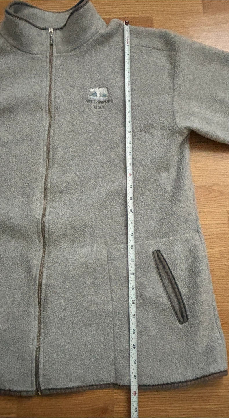 🏈Vintage Yellowknife N.W.T. Polar Bear Fleece Jacket - photo 5