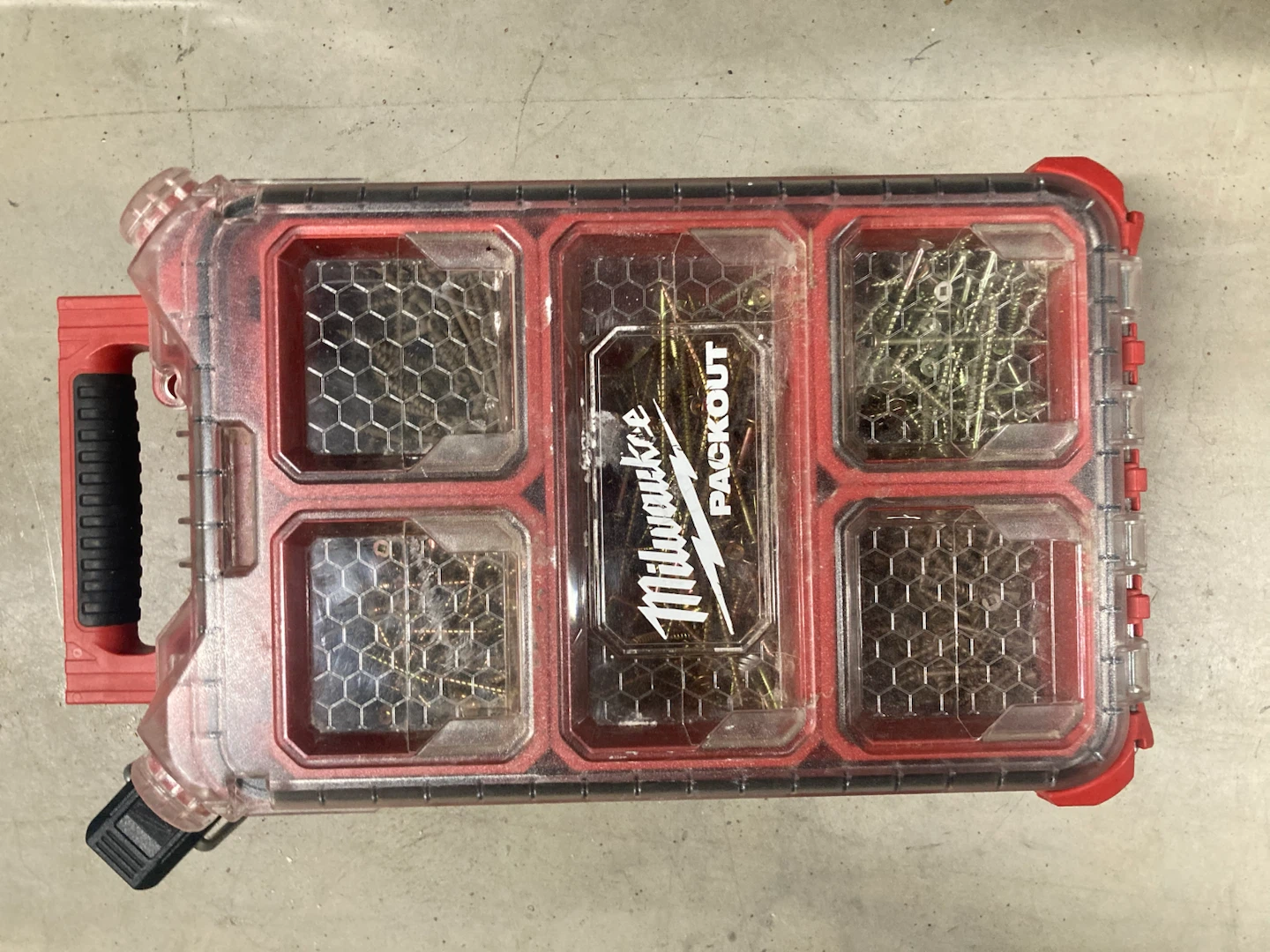 Milwaukee Packout Organizer with Assorted Screws