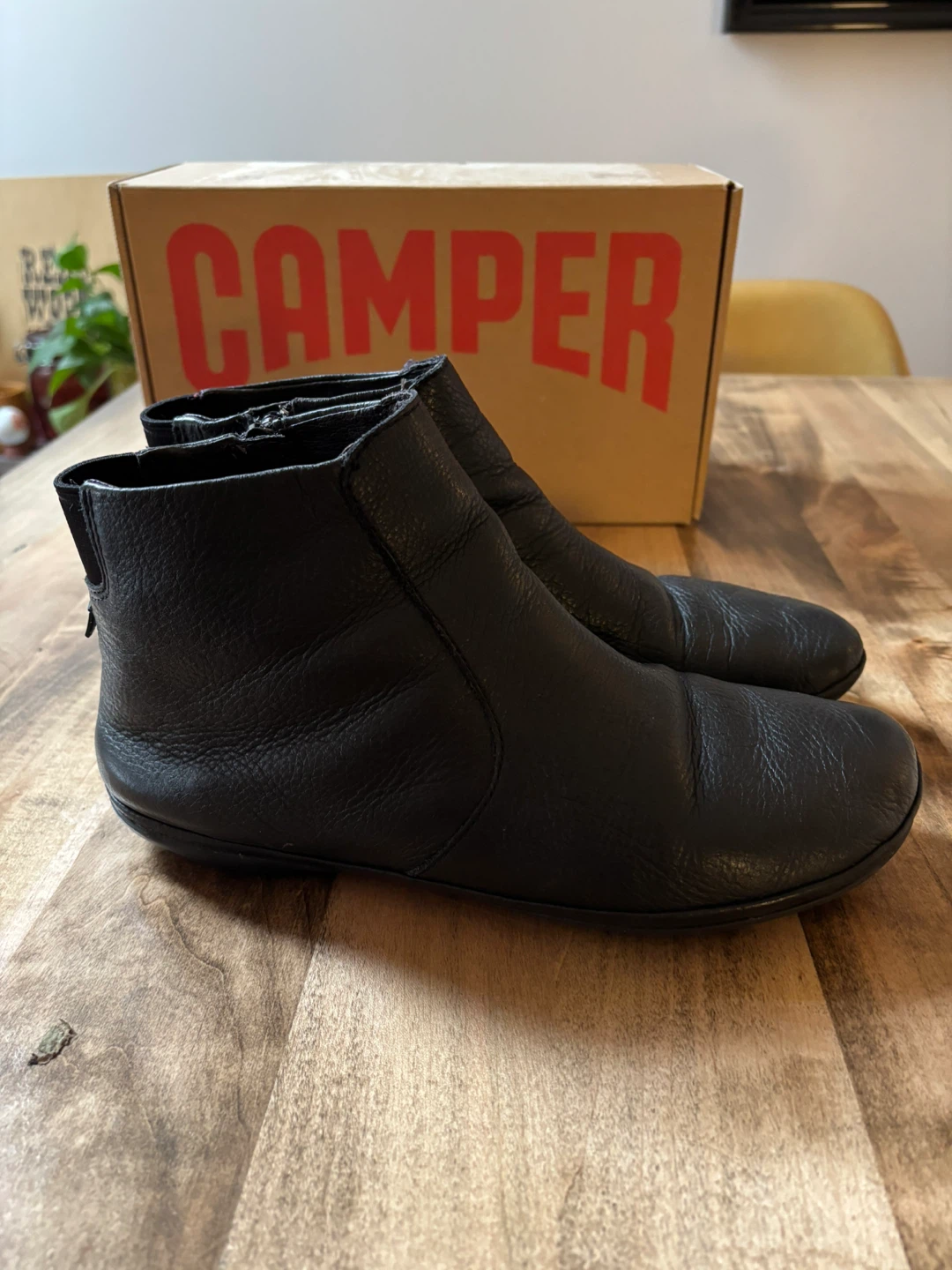 Camper Nina Ankle Boots Black Leather | Size EU 40 - photo 3