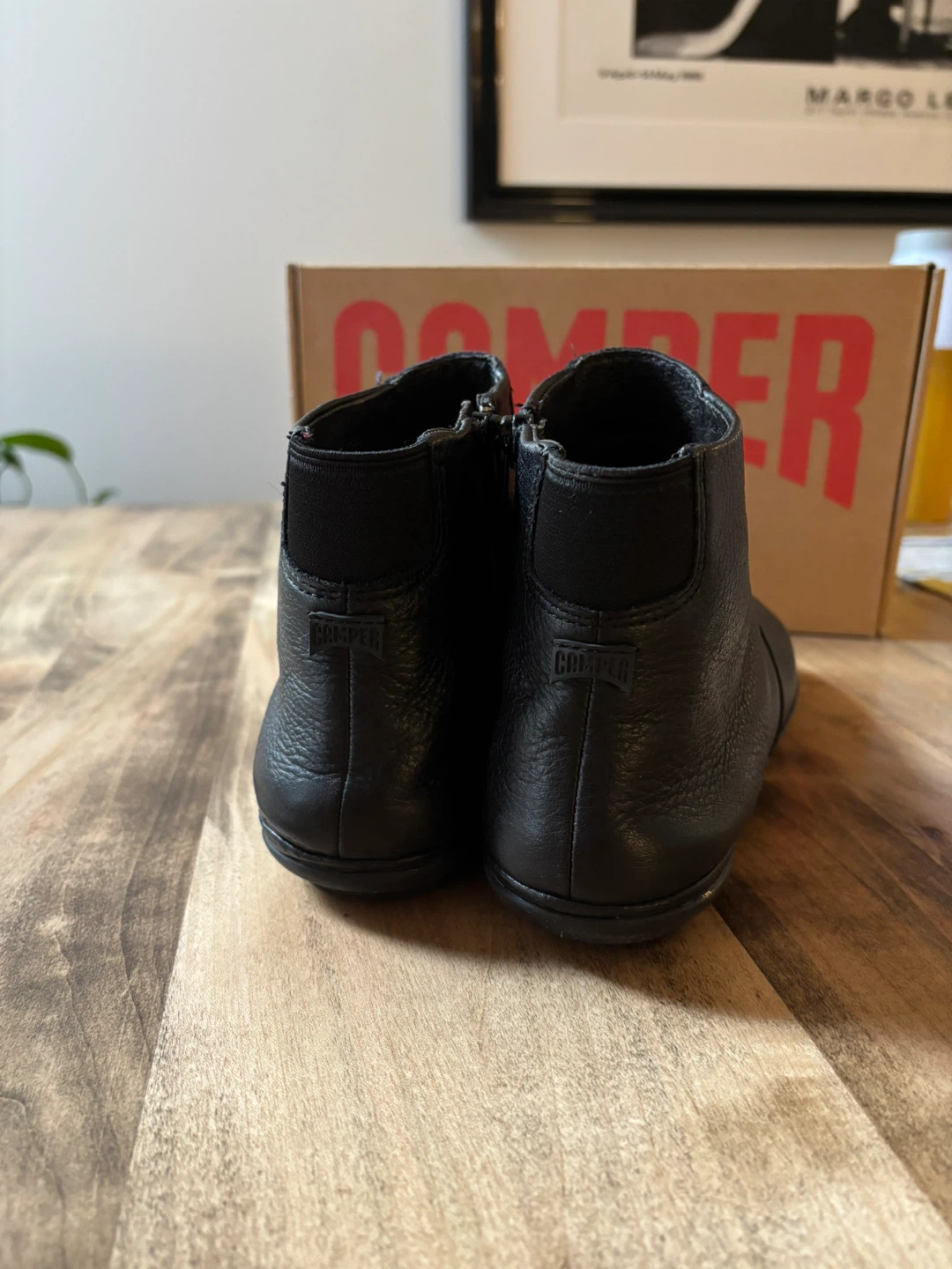 Camper Nina Ankle Boots Black Leather | Size EU 40 - photo 4