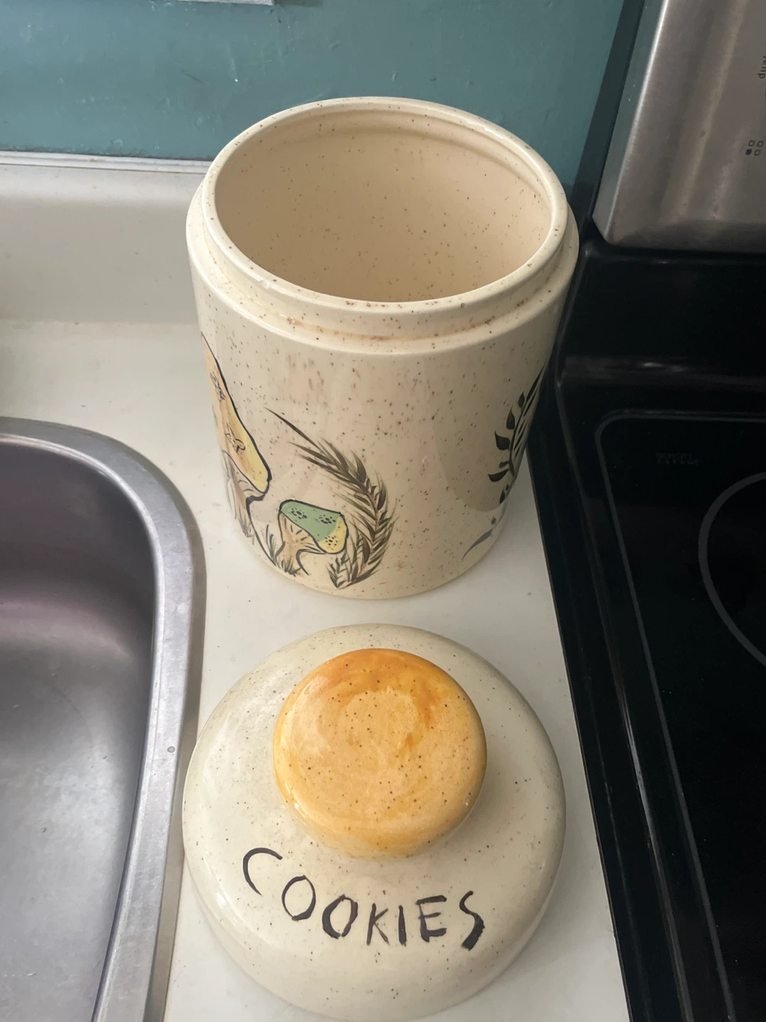 Ceramic Mushroom Cookie Jar - photo 5