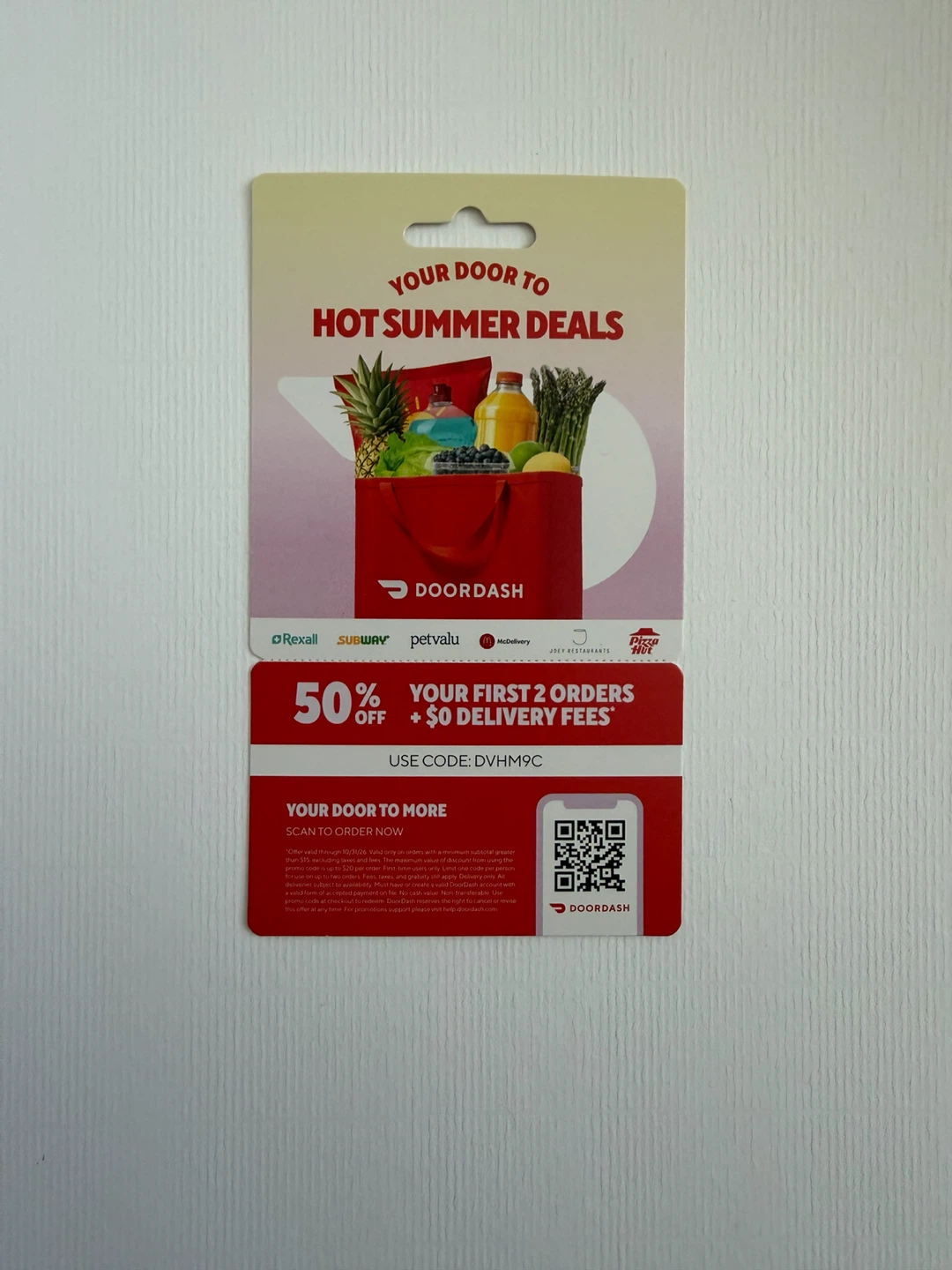 Doordash Coupon 🏈