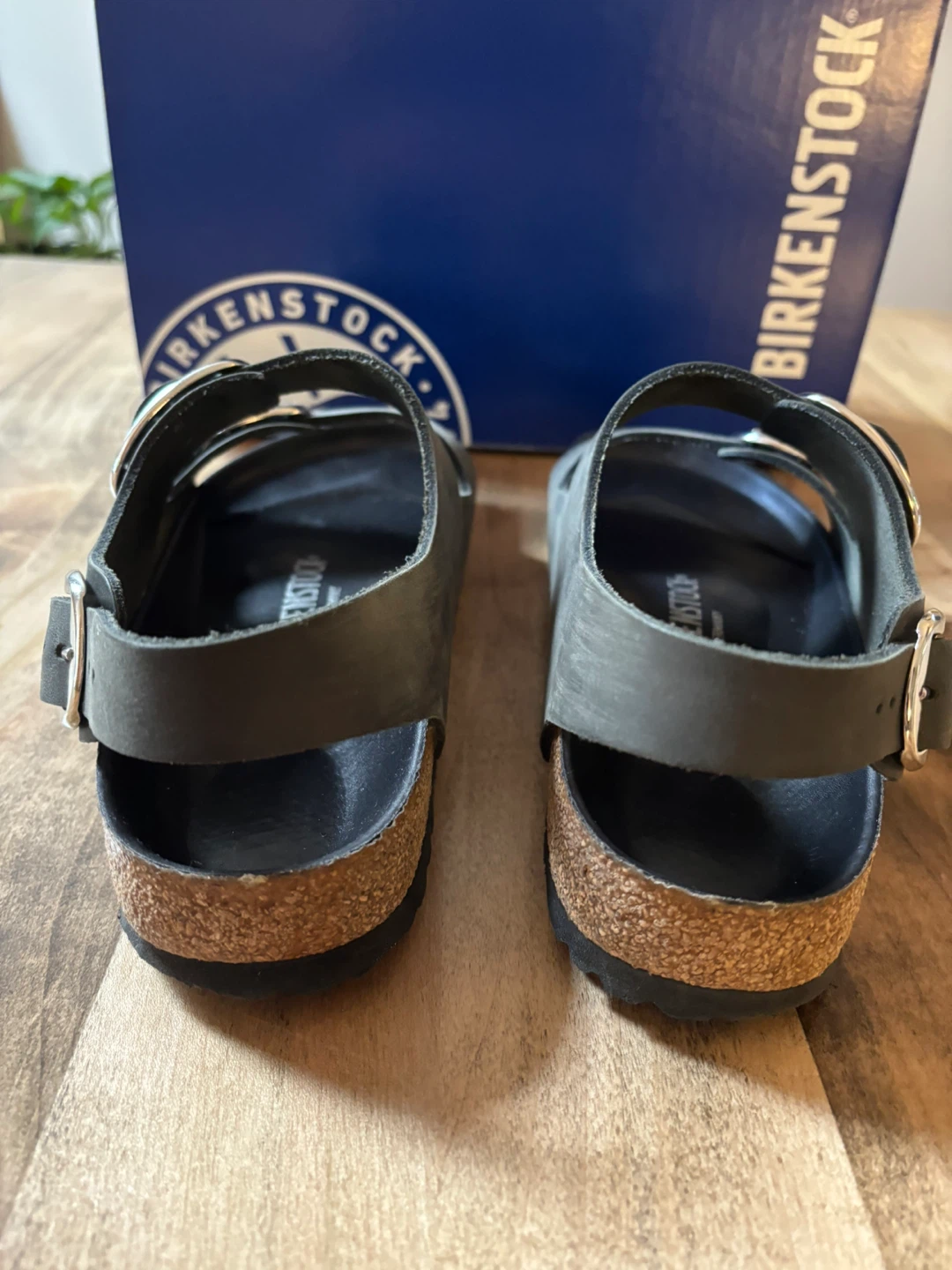 Birkenstock Milano Big Buckle Black Oiled Leather | Size EU 39 - photo 4