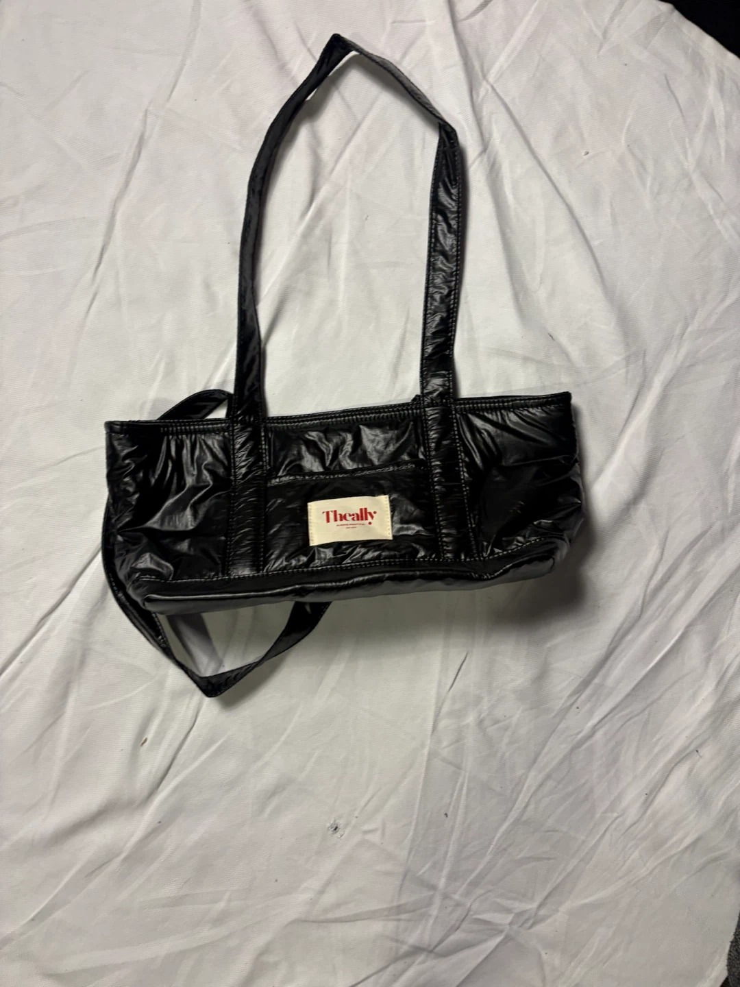 Theally Black Shoulder Bag