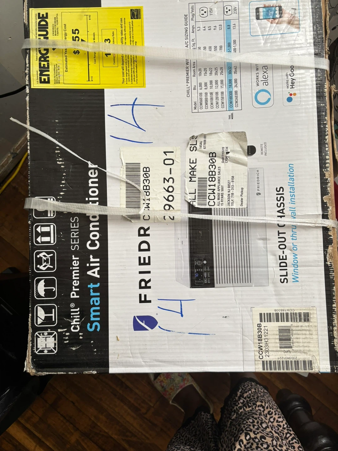 Friedrich Chill Premier Smart Air Conditioner 18,000 BTU - photo 4
