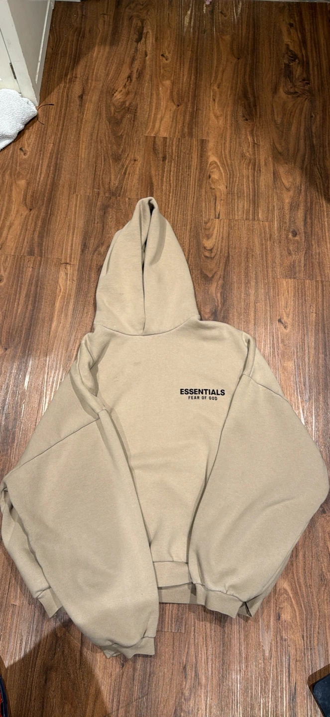 Essentials Fear of God Hoodie - Beige MEDIUM