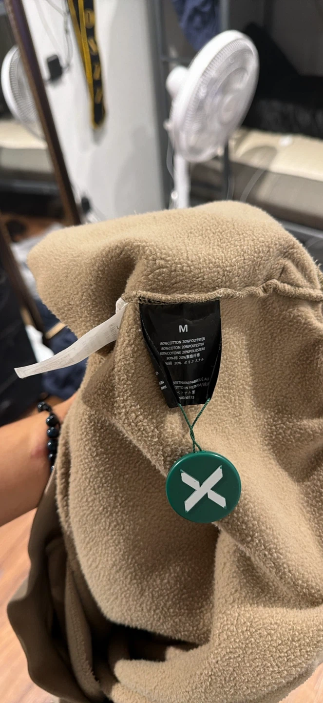 Essentials Fear of God Hoodie - Beige MEDIUM - photo 4
