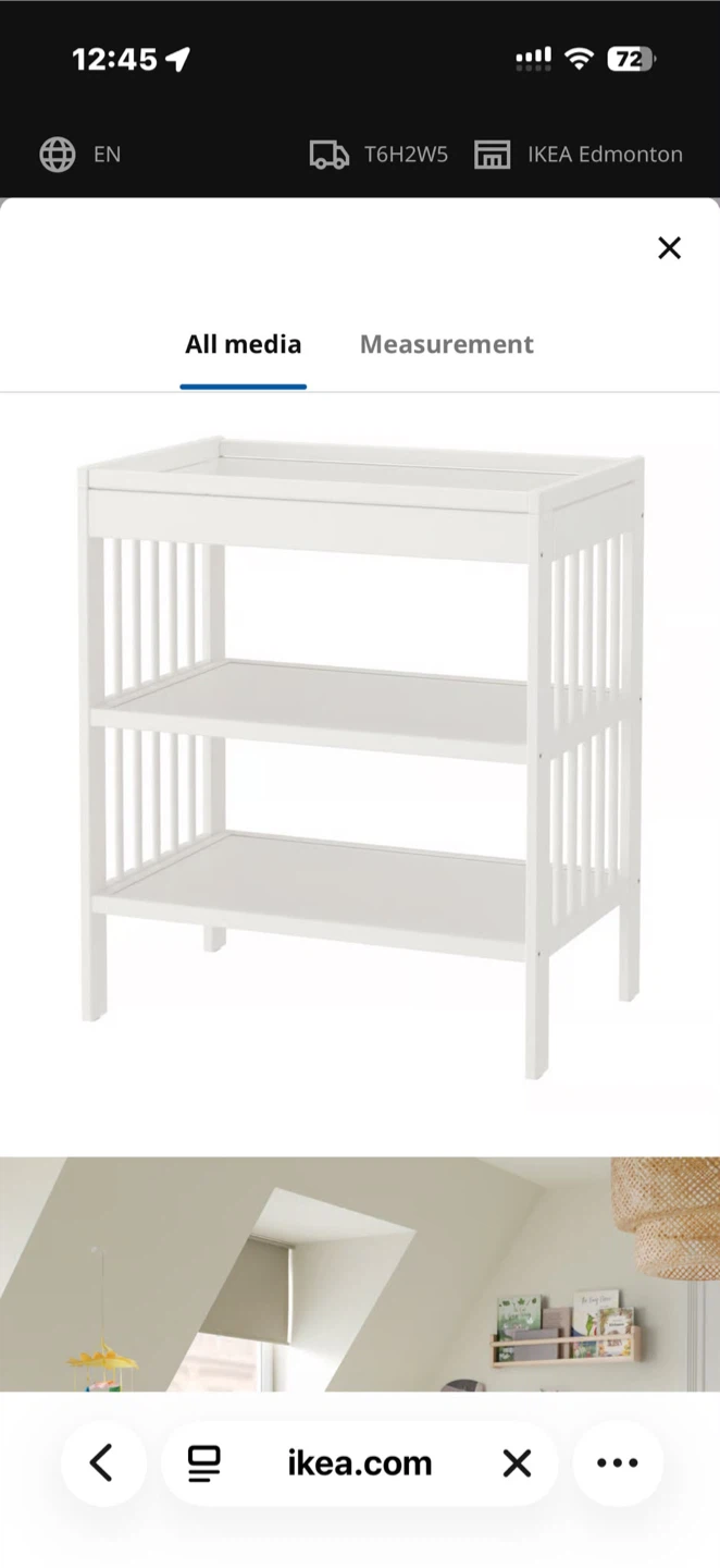 IKEA Gulliver Changing Table