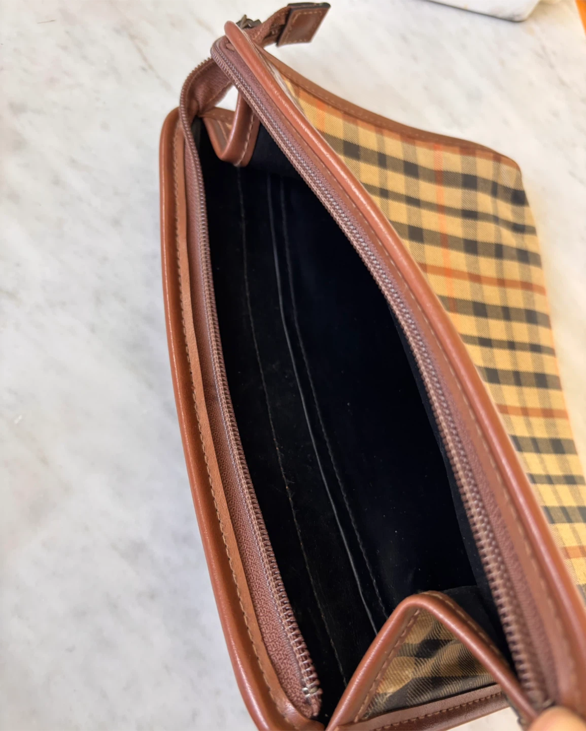 DAKS Plaid Clutch Pouch 🏈 - photo 2