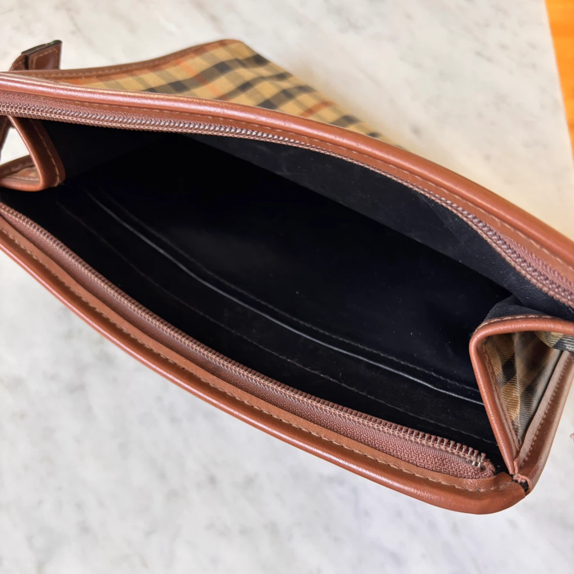 DAKS Plaid Clutch Pouch 🏈 - photo 3