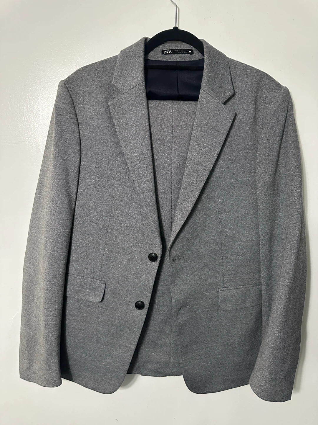 Zara Gray Blazer Jacket - photo 3