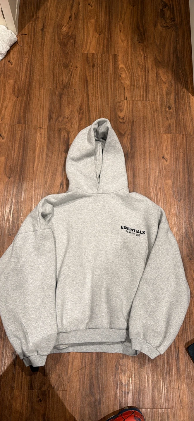 Essentials Fear of God Grey Hoodie