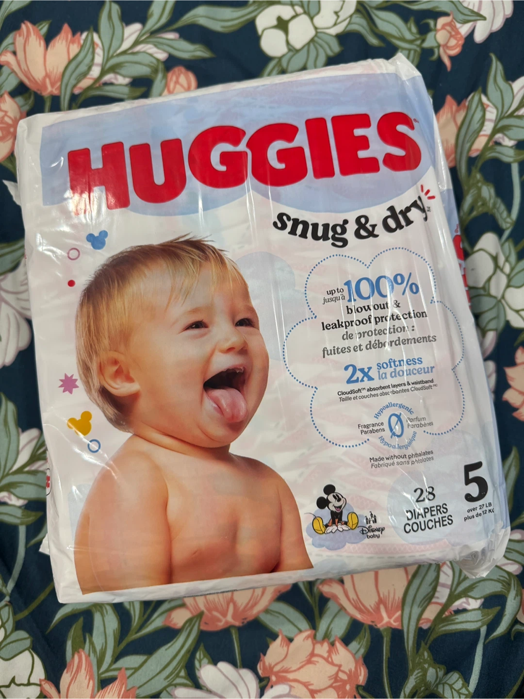 Huggies Size 5 diapers