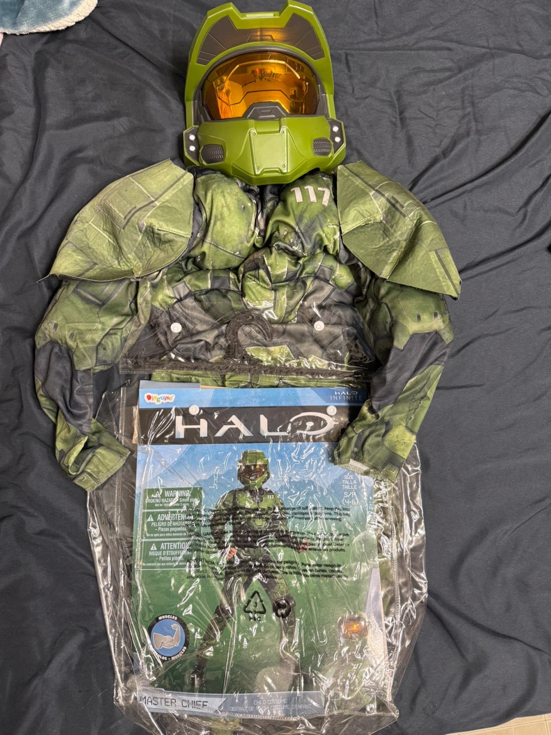 Halo Master Chief Costume Size Small