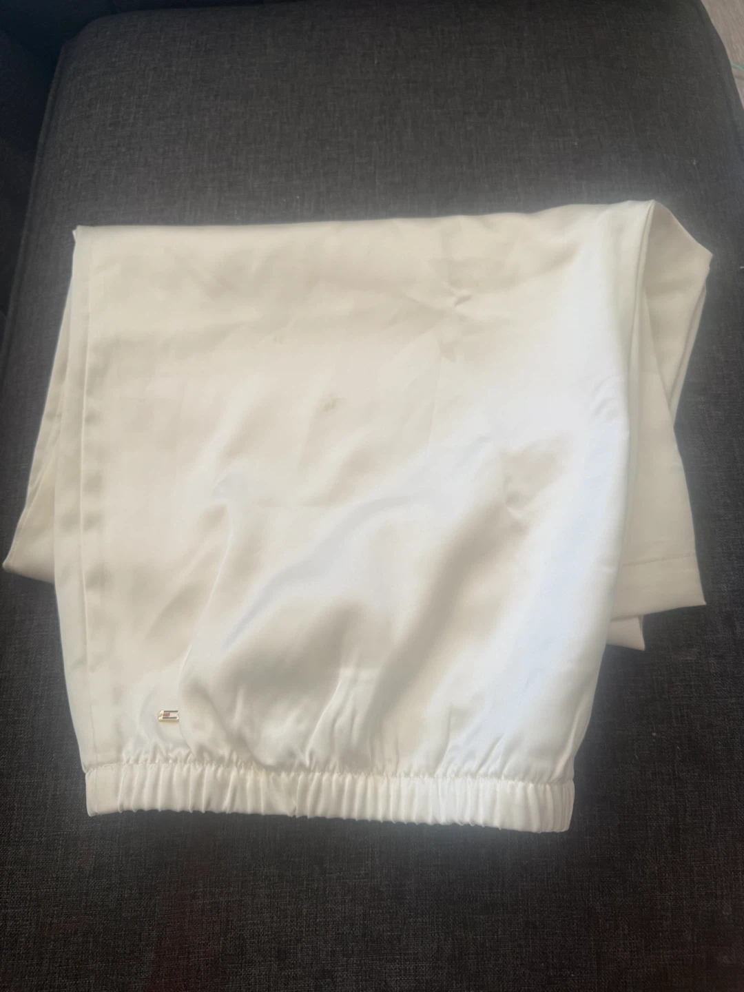 Tommy Hilfiger White Elastic Waist Pants
