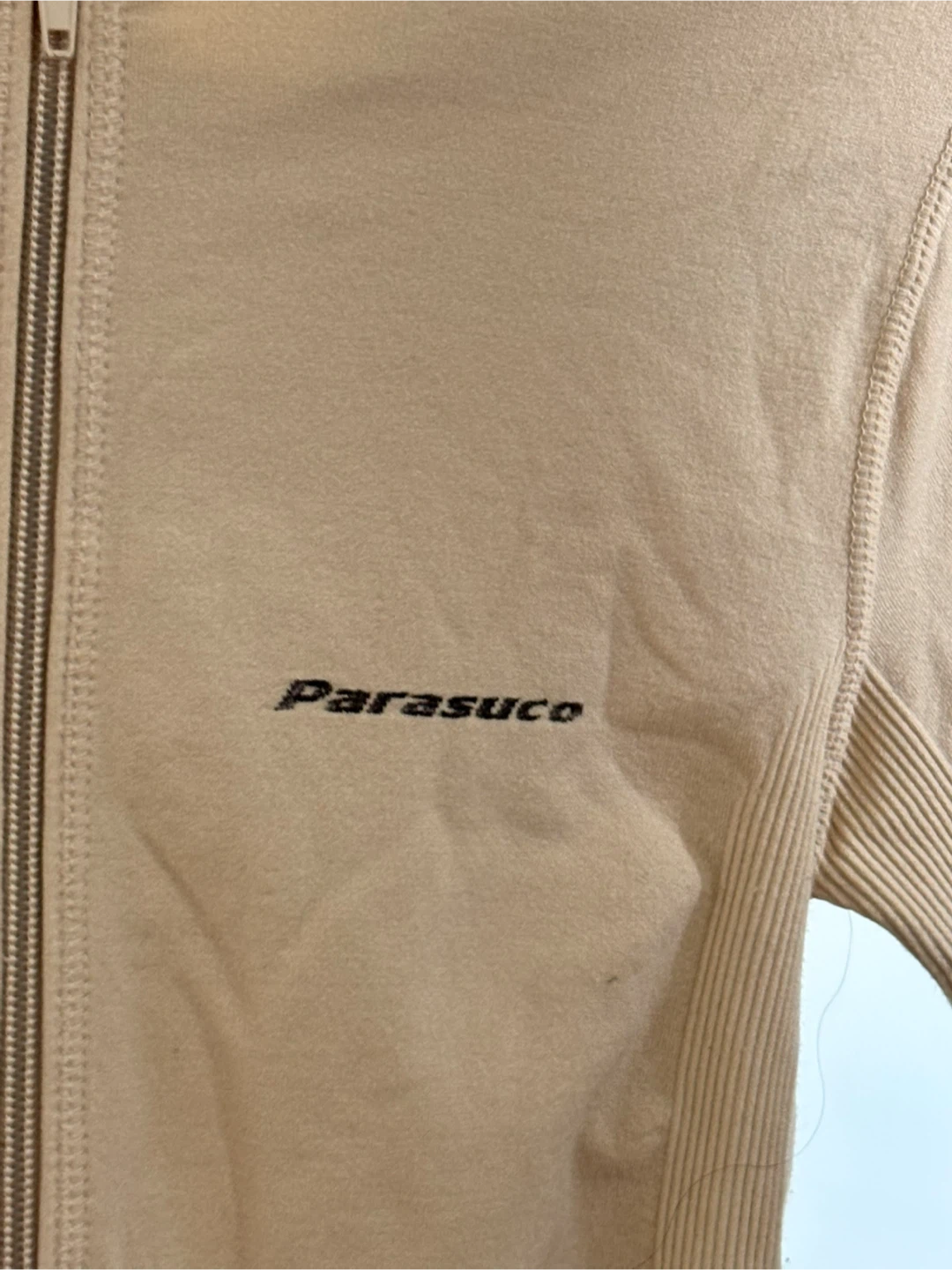 Parasuco Beige Zip-Up Hoodie 🏈 - photo 3